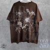 Spider Web Bat Vintage Y2k Sweatshirt Retro Horror 90S Style Bat Tshirt Washed Retro Gothic Hoodie Adult Grunge 2000S Spider Dark Art Shirt giftyzy 2