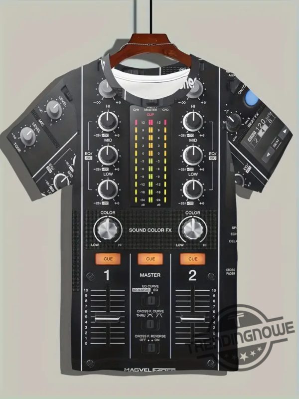 Temu Dj Instrument Shirt trendingnowe 3