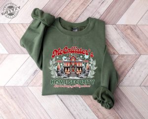 Mccallister Home Security Shirt Christmas Movie Sweater Funny Christmas Hoodie Mccallister Tshirt Christmas Gift giftyzy 4