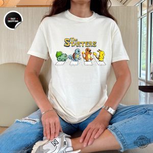 Trendy Pokemon Starters T Shirt The Starters Pokemon Shirt Pokemon Pikachu Shirt Pokemon Sweatshirt Hoodie revetee 2