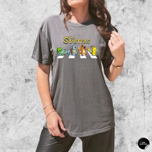 Trendy Pokemon Starters T Shirt The Starters Pokemon Shirt Pokemon Pikachu Shirt Pokemon Sweatshirt Hoodie revetee 4