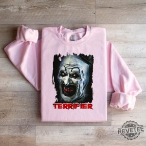 Terrifier Sweater Terrifier Shirt Terrifier Hoodie Terrifier Movie Terrifier Hoody Art The Clown Hoodie Art The Clown Movie revetee 7