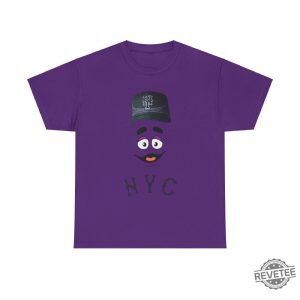 Mets Grimace Shirt Nyc Mets Grimace Ny Mets Shirt City Connect Purple Gift For Her For Him New York Baseball Shirt revetee 2