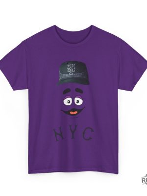 Mets Grimace Shirt Nyc Mets Grimace Ny Mets Shirt City Connect Purple Gift For Her For Him New York Baseball Shirt revetee 3