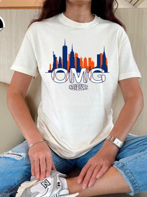 Omg Mets Queens Shirt New York Baseball Shirt Mets Nlcs Mets Baseball Omg Mets Shirt Hoodie Sweatshirt revetee 2