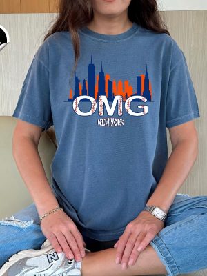 Omg Mets Queens Shirt New York Baseball Shirt Mets Nlcs Mets Baseball Omg Mets Shirt Hoodie Sweatshirt revetee 3