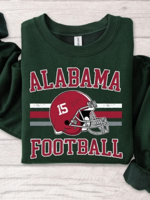 Alabama Football Sweatshirt Hoodie Shirt Alabama Crewneck Alabama Football Shirt Hoodie Sweatshirt revetee 2