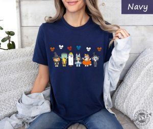 Bluey Halloween Shirt Bluey Halloween Costume Tshirt Bluey Halloween Sweatshirt Bluey Kids Halloween Hoodie Bluey Spooky Halloween Gift giftyzy 2