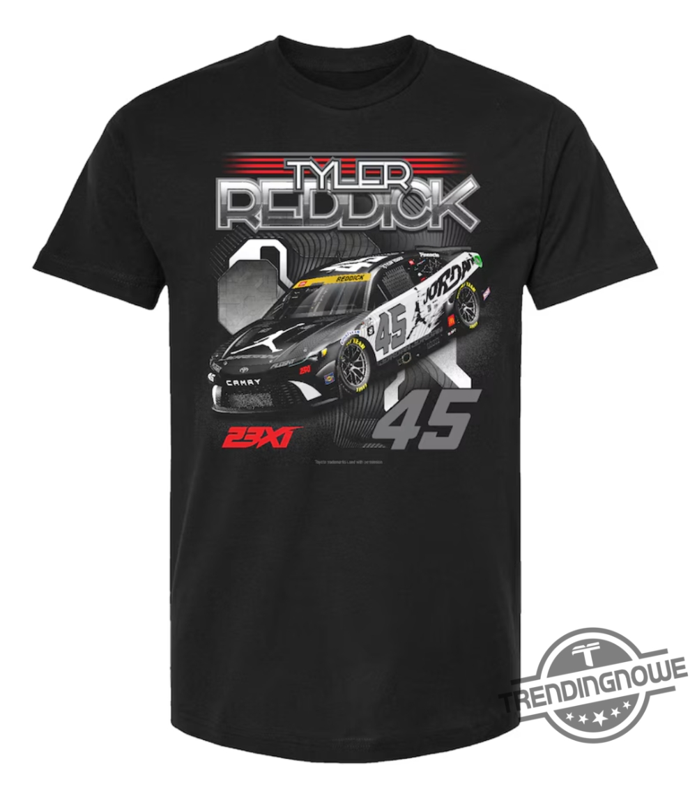 23Xi Racing Black Tyler Reddick Jumpman Car Shirt