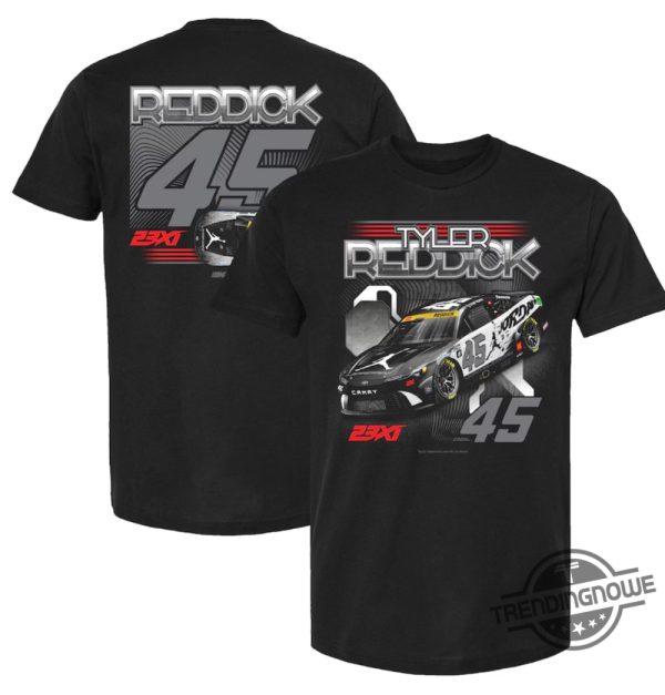 23Xi Racing Black Tyler Reddick Jumpman Car Shirt trendingnowe 2