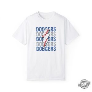 Dodgers Shirt Los Angeles Baseball Tee Doders Shirt Los Angeles Shirt Dodgers Baseball Dodgers Sweatshirt revetee 5