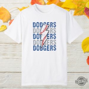 Dodgers Shirt Los Angeles Baseball Tee Doders Shirt Los Angeles Shirt Dodgers Baseball Dodgers Sweatshirt revetee 9