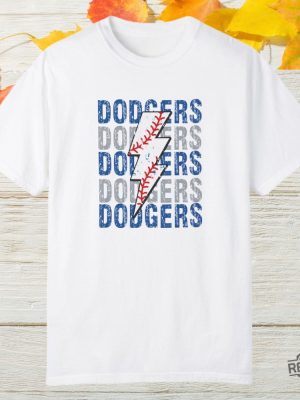 Dodgers Shirt Los Angeles Baseball Tee Doders Shirt Los Angeles Shirt Dodgers Baseball Dodgers Sweatshirt revetee 9