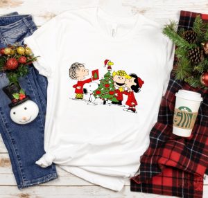 Snoopy Christmas Shirt Charlie Brown Christmas Sweatshirt Family Matching Christmas Party Hoodie Christmas Tee Gifts giftyzy 4