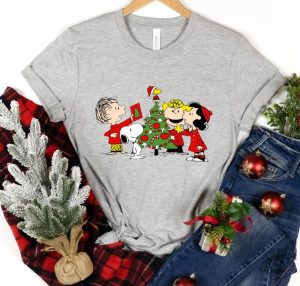 Snoopy Christmas Shirt Charlie Brown Christmas Sweatshirt Family Matching Christmas Party Hoodie Christmas Tee Gifts giftyzy 5