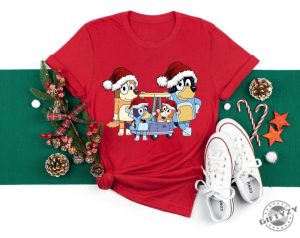 Christmas Bluey Family Sweater Christmas Funny Bluey Family Shirt Family Gift Blueymas Tshirt Christmas Pajamas Hoodie Pajamas Tees giftyzy 2