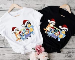 Christmas Bluey Family Sweater Christmas Funny Bluey Family Shirt Family Gift Blueymas Tshirt Christmas Pajamas Hoodie Pajamas Tees giftyzy 4