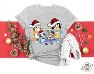 Christmas Bluey Family Sweater Christmas Funny Bluey Family Shirt Family Gift Blueymas Tshirt Christmas Pajamas Hoodie Pajamas Tees giftyzy 5