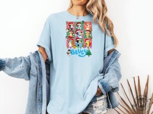 Christmas Bluey Friends Shirt giftyzy 3