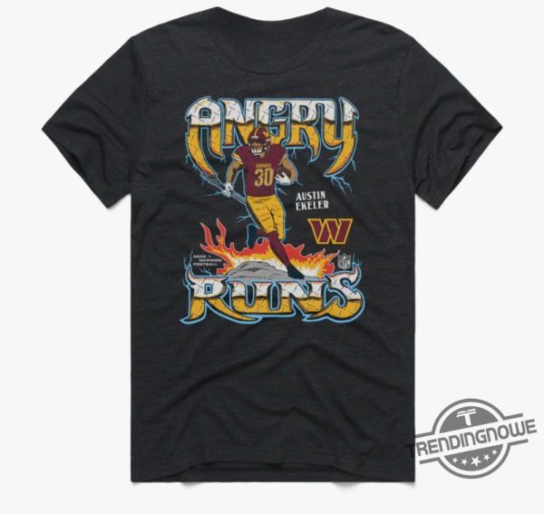 Angry Runs 2024 Commanders Austin Ekeler Shirt trendingnowe 1