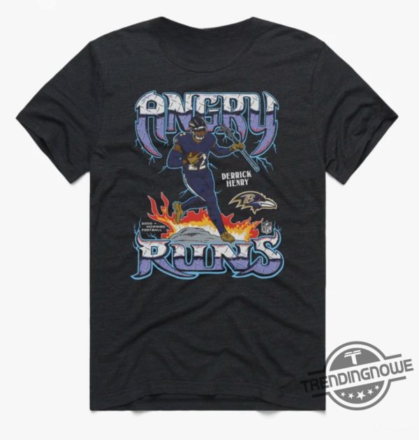 Angry Runs 2024 Ravens Derrick Henry Shirt trendingnowe 1