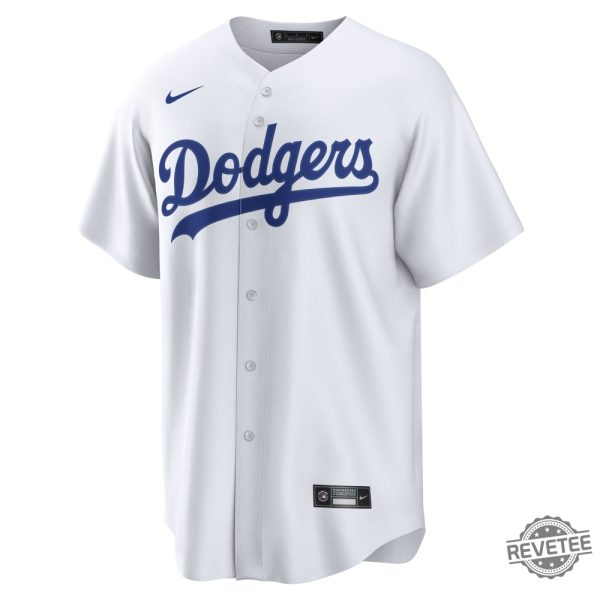 Billie Eilish Dodgers Jersey Shirt Baseball Shirt revetee 1