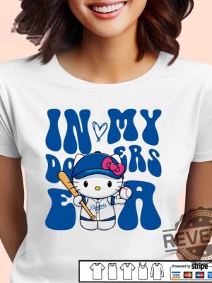 Hello Kitty In My Los Angeles Dodgers Era Shirt Hoodie Sweatshirt revetee 2