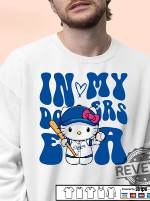 Hello Kitty In My Los Angeles Dodgers Era Shirt Hoodie Sweatshirt revetee 3