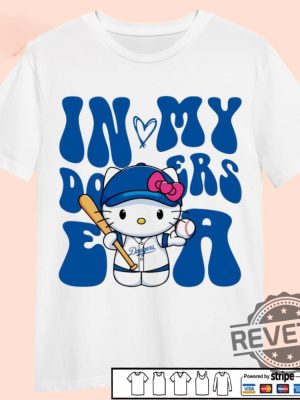 Hello Kitty In My Los Angeles Dodgers Era Shirt Hoodie Sweatshirt revetee 5