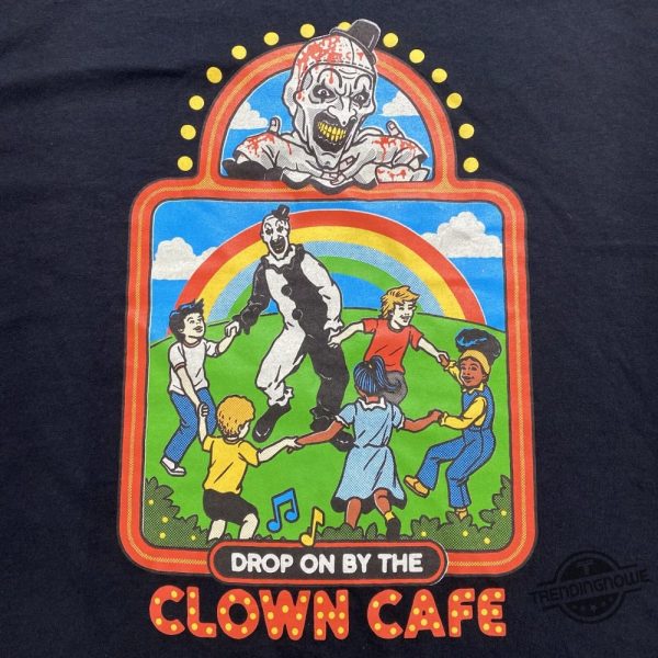 Terrifier Clown Cafe Shirt trendingnowe 1