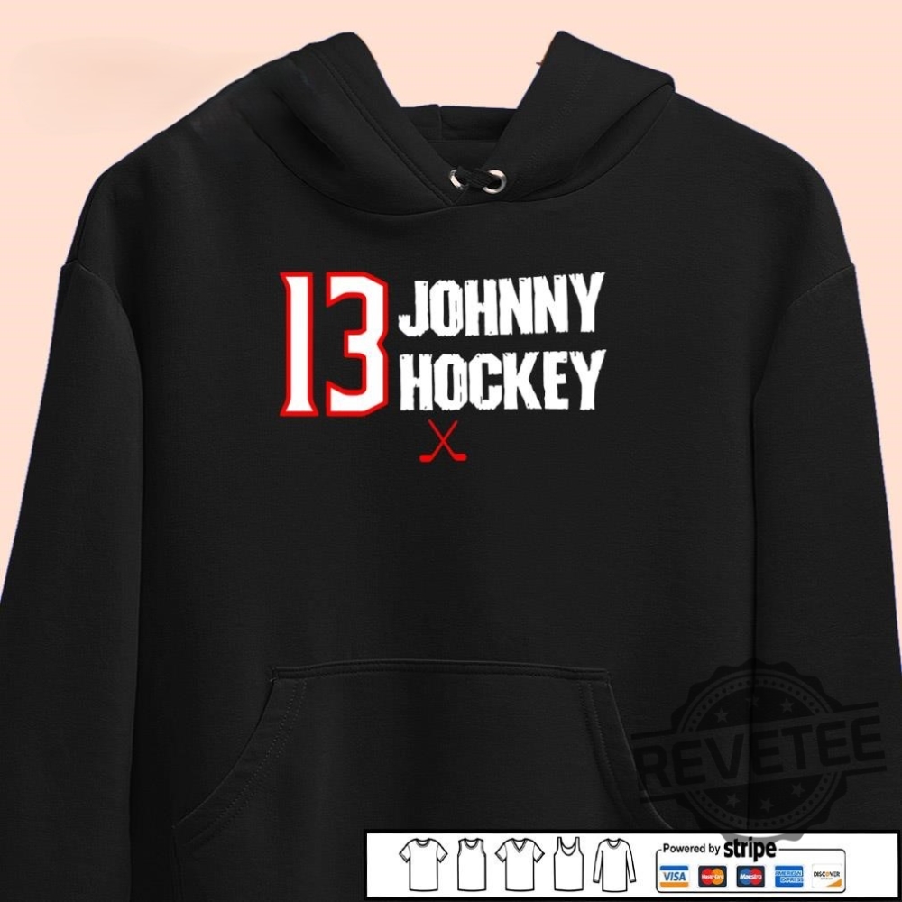 13 Johnny Hockey Johnny Gaudreau Shirt Johnny Hockey Shirt Hoodie Sweatshirt revetee 1