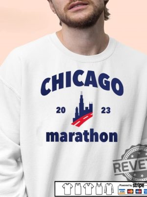 Chicago Marathon 2023 Finisher Shirt Chicago Marathon Finisher Shirt Hoodie Sweatshirt revetee 2