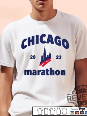 Chicago Marathon 2023 Finisher Shirt Chicago Marathon Finisher Shirt Hoodie Sweatshirt revetee 3