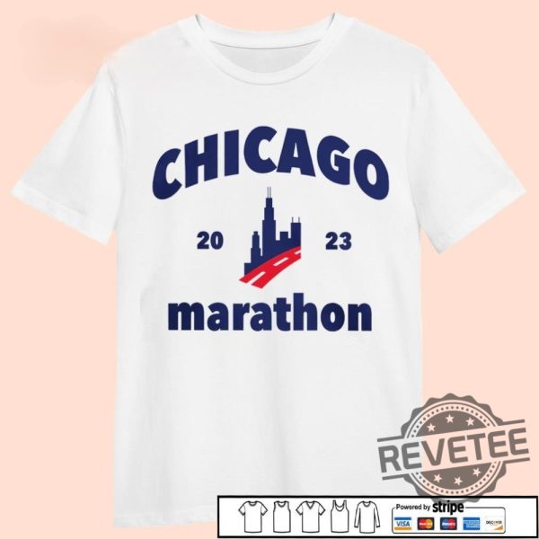 Chicago Marathon 2023 Finisher Shirt Chicago Marathon Finisher Shirt Hoodie Sweatshirt revetee 4