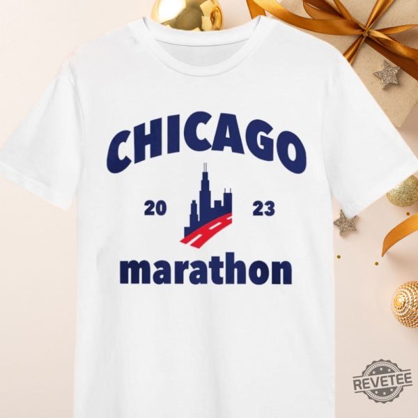 Chicago Marathon 2023 Finisher Shirt Chicago Marathon Finisher Shirt Hoodie Sweatshirt revetee 5