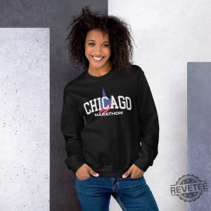 Chicago Marathon Finisher Shirt Chicago Marathon Gift Chicago Marathon Finisher Shirt Hoodie revetee 3