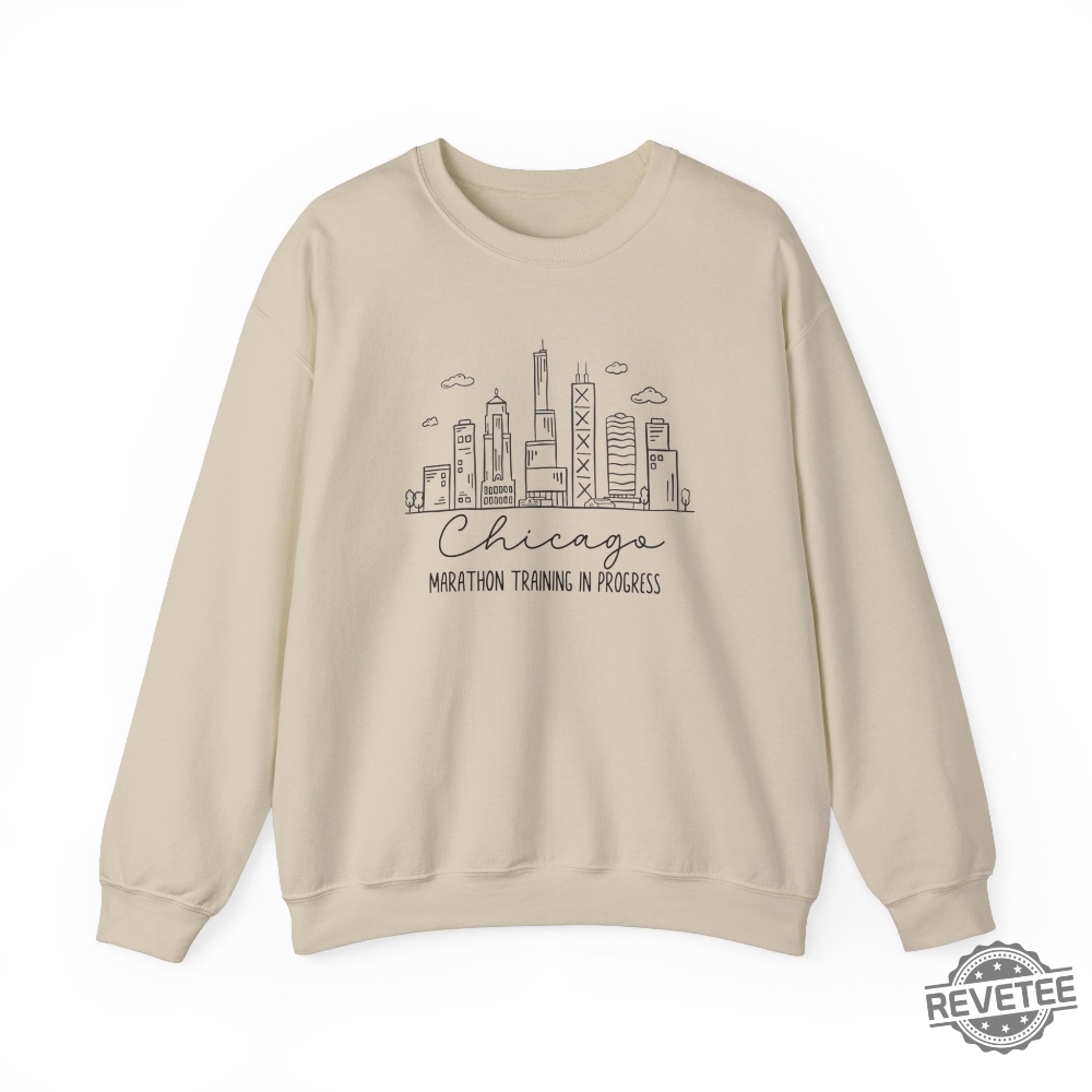 Chicago Finisher Marathon Sweatshirt Marathoner Gift Marathon Training Sweater Chicago Marathon Finisher Shirt