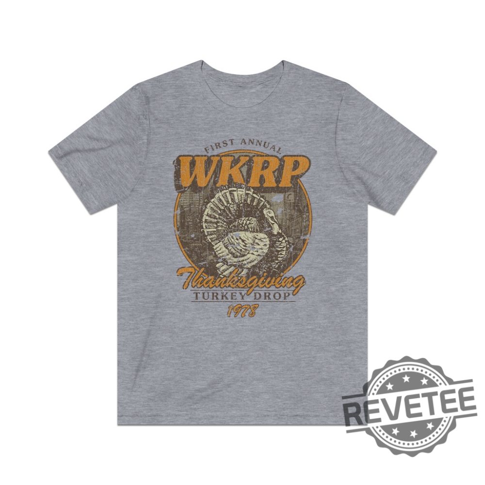 Wkrp Turkey Drop 1978 T Shirt Wkrp Turkey Drop Shirt Hoodie Sweatshirt revetee 1