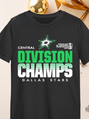 Dallas Stars 2024 Central Division Champions Hockey Shirt Dallas Stars Shirt Hoodie Sweatshirt revetee 5