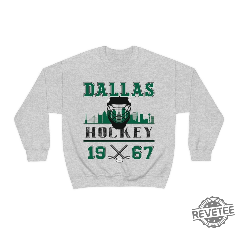 Vintage Dallas Hockey Sweatshirt Retro Dallas Hockey Crewneck Gift For Dallas Hockey Fan Dallas Stars Shirt Hoodie