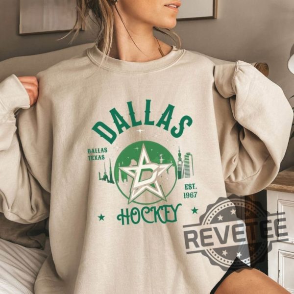 Limited Dallas Stars Hockey Nhl Sweatshirt Must Have Dallas Stars Shirt Short Sleeve Dallas Stars Shirt Hoodie revetee 2