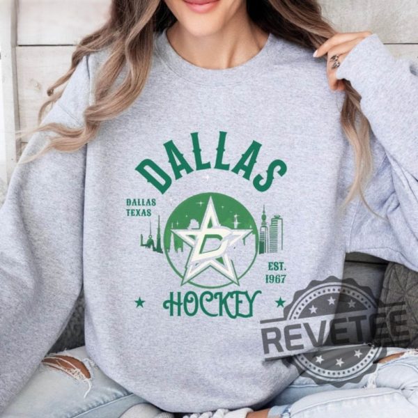 Limited Dallas Stars Hockey Nhl Sweatshirt Must Have Dallas Stars Shirt Short Sleeve Dallas Stars Shirt Hoodie revetee 3