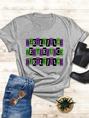 Beetlejuice Shirt Horror Movie Shirt Beetlejuice 1988 Tee Beetlejuice Halloween Shirt Gift For Halloween Hoodie revetee 4