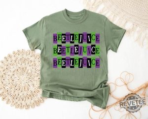 Beetlejuice Shirt Horror Movie Shirt Beetlejuice 1988 Tee Beetlejuice Halloween Shirt Gift For Halloween Hoodie revetee 5