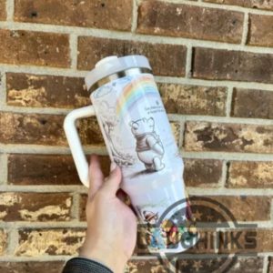 winnie the pooh stanley quencher 40oz tumbler dupe custom honey bear disney tumbler cup laughinks 6