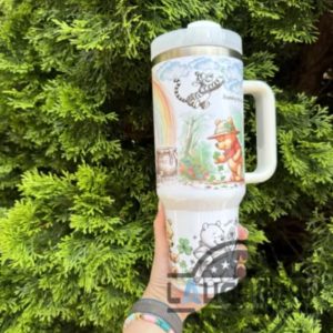 winnie the pooh stanley quencher 40oz tumbler dupe custom honey bear disney tumbler cup laughinks 9