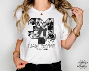 Liam Payne Shirt Rip Liam Payne Tshirt Thanks For The Memory Hoodie Liam Payne Tribute Sweatshirt In Memory Of Liam Payne One Direction Fan Tee giftyzy 3