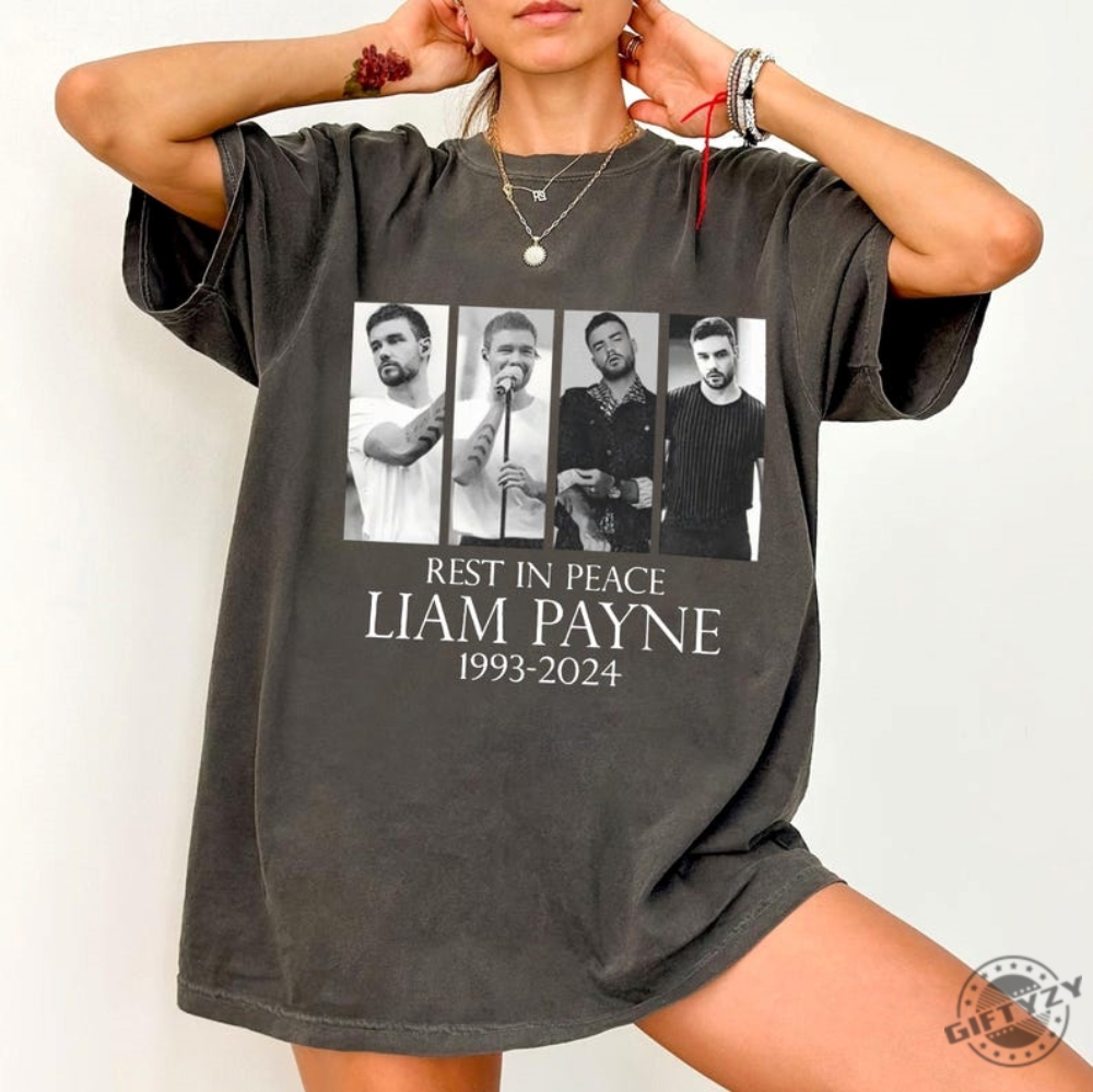 Liam Payne Tribute Shirt One Direction Music Band Sweatshirt 1D Thanks For Memories Hoodie In Memory Of Liam Payne Tshirt