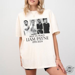 Liam Payne Tribute Shirt One Direction Music Band Sweatshirt 1D Thanks For Memories Hoodie In Memory Of Liam Payne Tshirt giftyzy 4