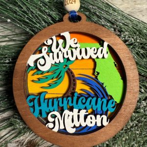 I Survived Hurricane Milton Ornament trendingnowe 2